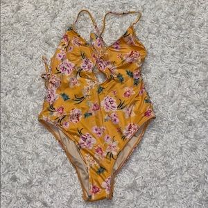 LA Hearts Criss Cross One Piece